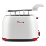 Girmi TP1101 r&ouml;ster 2 viil(ud) 800 W Punane, Valge