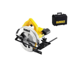DEWALT circular saw 1350W 184/65 mm + housing