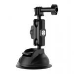 TELESIN Universal Suction Cup Holder with phone holder and action camera mounting TE-SUC-012