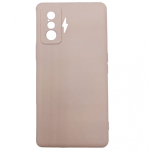 Evelatus Xiaomi Poco F4 GT Nano Silicone Case Soft Touch TPU Beige
