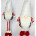 Saska Saska Garden gnome on telescopic legs white 80-115cm