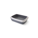 Savic Toilet with frame ISIS, rectangular, 50x37x14 cm white/grey