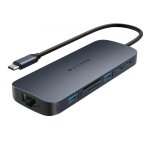 Targus HD4005GL s&uuml;learvuti dokk ja pordireplikaator USB 3.2 Gen 2 (3.1 Gen 2) Type-C Sinine