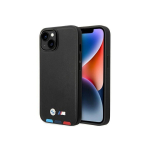 Etui Etui BMW BMHCP14M22PTDK iPhone 14 Plus 6,7" czarny|black Leather