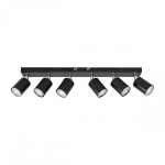Hanging Hanging lamp Orno DOA wall lamp, power max. 6x50W, GU10, IP20, black