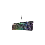 Trust GXT 871 Zora klaviatuur M&auml;ngimine USB QWERTY Ameerika inglise keel Must
