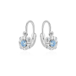 Beneto Charming girls' earrings with zircons AGUC3335-DB-1