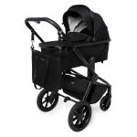 MUUVO Quick SE 2 universal stroller Chromium Black 2in1 SET MQ.SE-2-CHROMIUM-Black-2W1