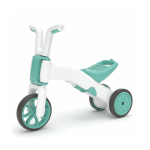 For For the youth! Chillafish Bunzi balance bike - transformers for the smallest 2-in-1 mint from 1 to 3 years CPBN03MIN