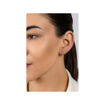 Brilio Brilio Silver Shiny silver hoop earrings EA102WRBW