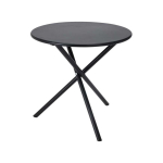 Beliani Metal Garden Table, &Oslash; 48 cm