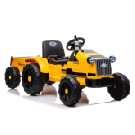 Lean Lean Cars Lastelektriline traktor koos haagisega CH9959 kollane