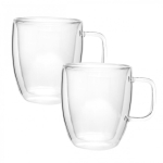 2 2 topeltseinaga klaaskruusi komplekt 250 ml, 9000, Kamille