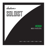 Jackson&reg; Jackson&reg; Soloist&trade; Medium, elektrikeeltele, 10 - 46