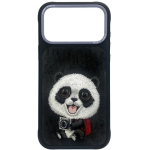 Dēklas Dēklas NIMMY case BIG EYED GIANT PANDA IPHONE 18 Pro Max/17 Pro Max musta