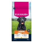 EUKANUBA Premium Toitmine Kutsikate ja Suurte Rasside Kana - kuiv koeratoit - 15kg