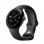 Google Pixel Watch 4 41mm Matte Black Aluminum Case/ Obsidian Active Band