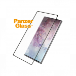 Ekraanikaitseklaas Samsung Galaxy Note 10, s&otilde;rmej&auml;ljetoega, &uuml;mbrises&otilde;bralik, must, PanzerGlass