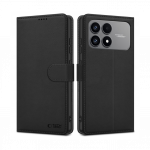 Kaitse&uuml;mbris kaanega Wallet, Xiaomi Poco F8 Pro, must, Tech-Protect