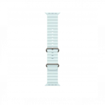 Apple Watch 49mm Ocean Band Ice Blue Natural Titanium