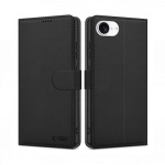 Kaitse&uuml;mbris kaanega Wallet Case, Apple iPhone 16e, must, Tech-Protect