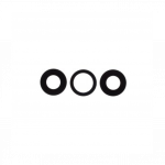 Apple iPhone 11 Pro/iPhone 11 Pro Max/CAT S61 kaamera klaas, komplekt 3tk, 2xlaiem+kitsam serv