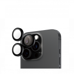 Tagakaamerate kaitseklaasid Hoops, Apple iPhone 16 Pro / 16 Pro Max, must, PanzerGlass
