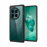 Kaitse&uuml;mbris Ultra Hybrid, OnePlus 12, l&auml;bipaistev musta &auml;&auml;rega, Spigen