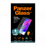 Kaitseklaas Samsung Galaxy S21 FE, &uuml;mbrises&otilde;bralik, musta &auml;&auml;rega, PanzerGlass