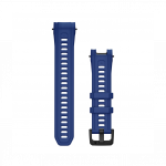 Garmin 22mm Watch Band Bolt Blue Silicone