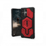 Kaitse&uuml;mbris Monarch Pro, Samsung Galaxy S25 Ultra, punane, MagSafe &uuml;hilduv, Urban Armor Gear (UAG)