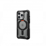 Kaitse&uuml;mbris Plasma XTE, Apple iPhone 15 Pro, must/oranž, MagSafe, tugijalaga, Urban Armor Gear (UAG)