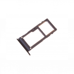 Samsung SM-A530F/SM-A730F Galaxy A8 2018 sim1/sd kaardi sahtel, must