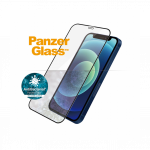 Kaitseklaas Apple iPhone 12 mini 5.4", &uuml;mbrises&otilde;bralik, musta &auml;&auml;rega, PanzerGlass