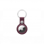 Apple AirTag FineWoven Key Ring, Mulberry