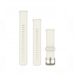 Garmin Quick Release Bands 18mm Bone Silicone Lunar Gold Hardware