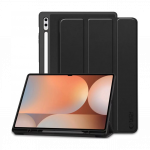 Kaitsekaaned SmartCase Pen, Samsung Galaxy Tab S10 Ultra / Tab S9 Ultra / Tab S8 Ultra, must, Tech-Protect