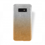 Samsung SM-G970F Galaxy S10E silikoonkaitse, bling, l&auml;bipaistev/h&otilde;bedane.