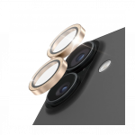 Tagakaamerate kaitseklaasid Hoops Glitter Gold, Apple iPhone 17 / iPhone 16 / 16 Plus, PanzerGlass