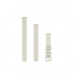 Garmin Lily 2 Bands (14 mm) Bone Silicone Lunar Gold Hardware