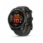 Garmin fenix 8 Pro 47mm Amoled Sapphire Carbon Grey with Pebble Grey Silicone Band