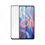 Kaitseklaas Xiaomi Redmi Note 11T 5G / Poco M4 Pro 5G &uuml;mbrises&otilde;bralik, kumera musta &auml;&auml;rega, PanzerGlass