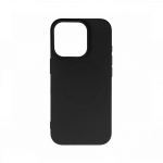 Apple iPhone 16 Pro Max Liquid MagSafe Case silikoon&uuml;mbris, must