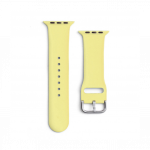Apple Watch Watch Ultra / 9 / 8 / 7 / 6 / 5 / 4 / 3 / 2 / SE (49 / 45 / 44 / 42mm) silikoonrihm kollane