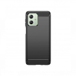 Motorola Moto G54 Carbon case silikoon&uuml;mbris, must