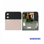 Samsung SM-F721 Galaxy Z Flip4 tagapaneel LCD kaamera klaas Pink Gold