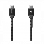 USB-C kaabel Essential 100W (USB-C USB-C) 1m, must, EB10010CCA, Spigen