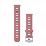 Garmin Quick Release 18 mm Bubblegum Silver hardware