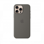 Apple iPhone 16 Pro Max Silicone Case MagSafe Stone Gray