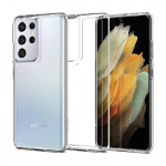 Samsung Galaxy S21 Ultra silikoon&uuml;mbris l&auml;bipaistev